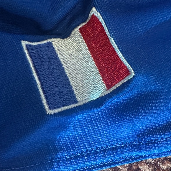 Adidas 2004 - 2006 France National Team Blue Soccer Jersey - Picture 6 of 8